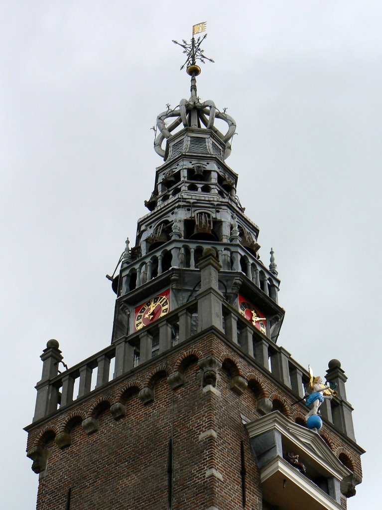 The steeple of the 'Speeltoren' (play tower) by maartmeester