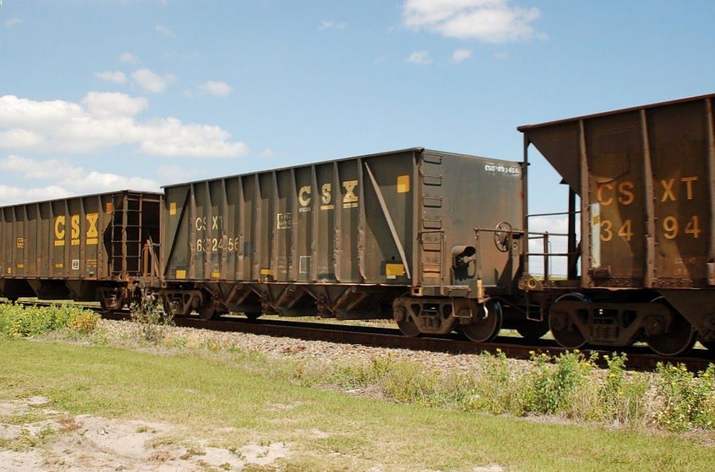 CSX Transportation Aggregate Open Hopper No. 632456 at Auburndale, FL by Scotch Canadian