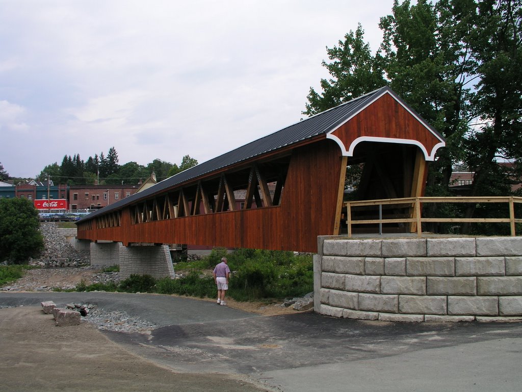 Littleton footbridge by Robert Pelkie