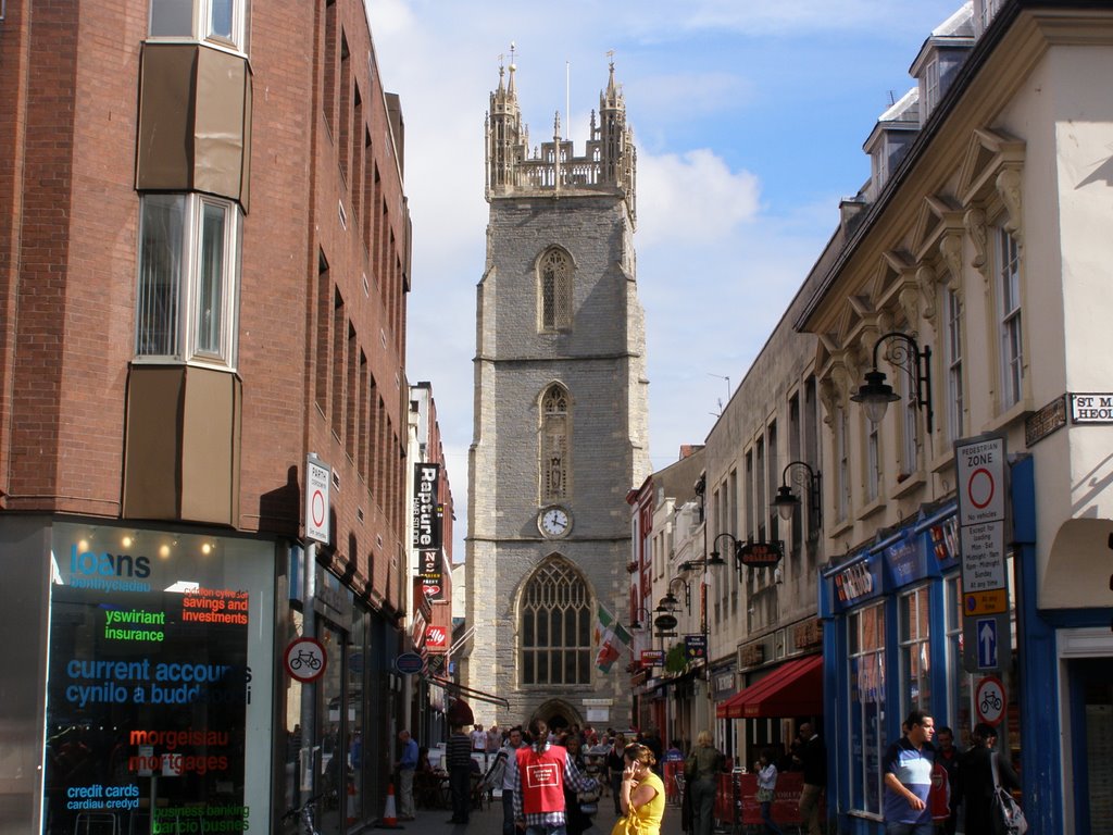 UK, Wales, Cardiff ( St John's Church) by Elcia_82