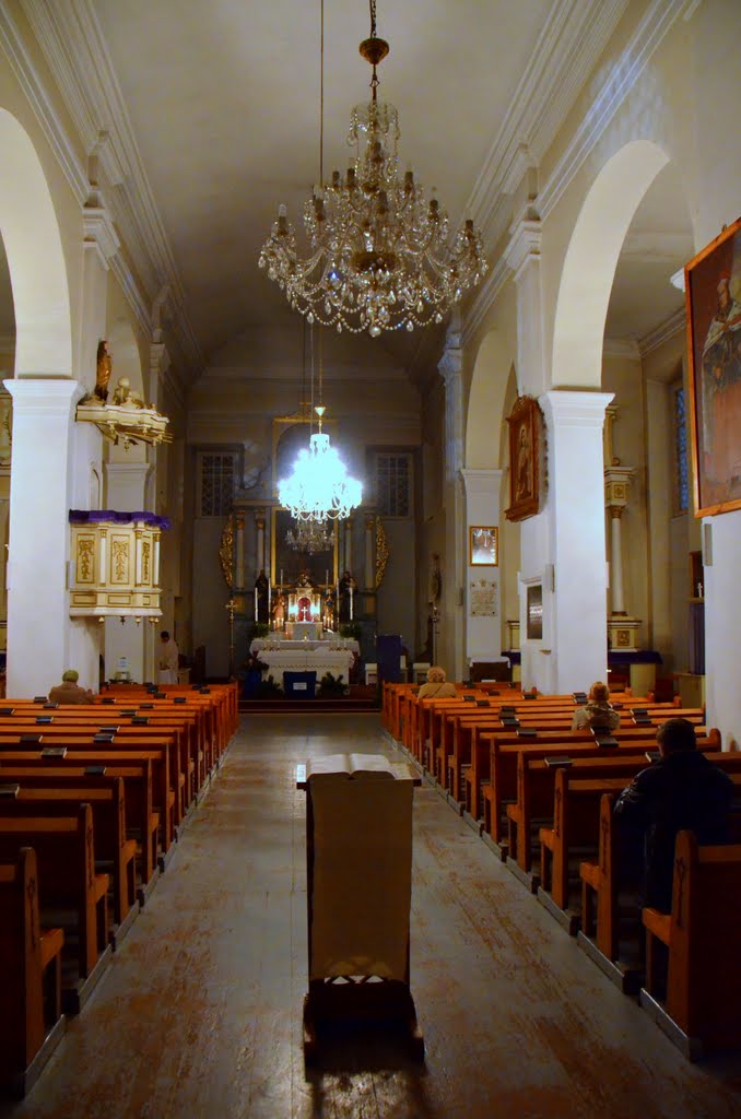 Jonava - Sv Jacob's Church - inside by Renatorius (Reno)