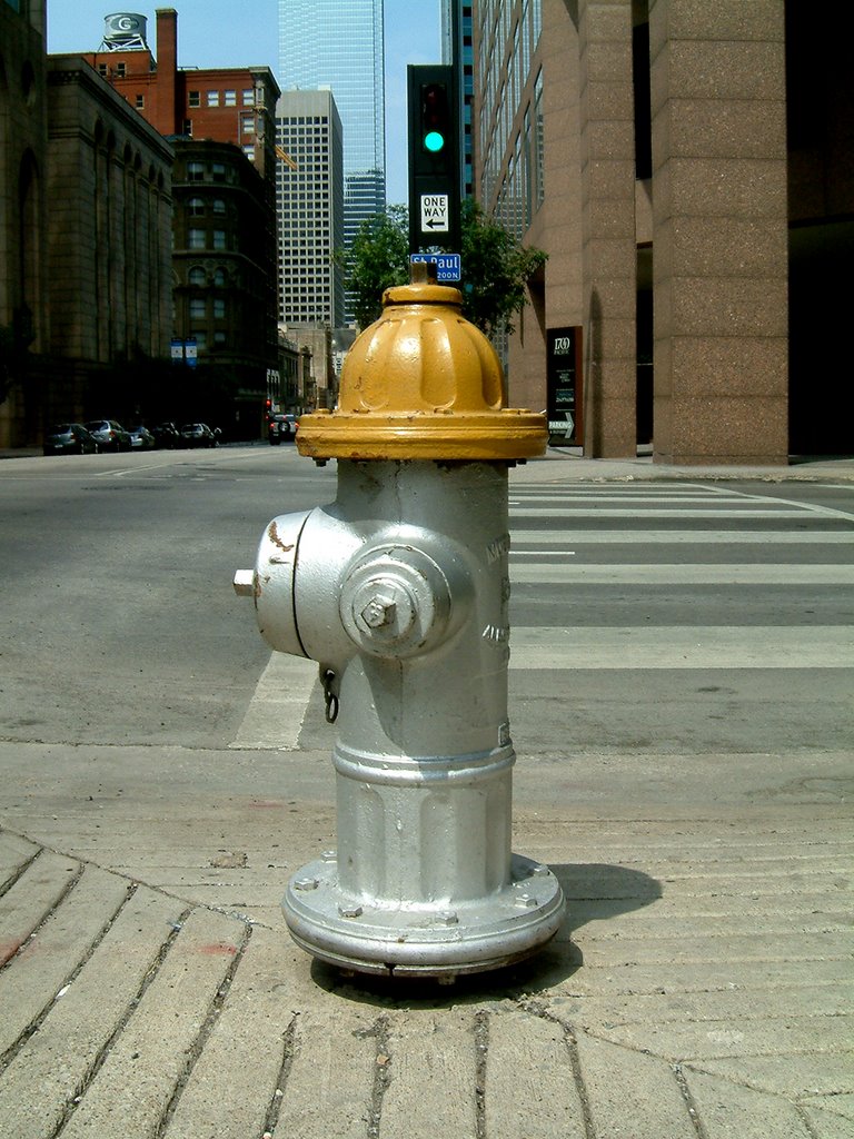 Firehose on Elm Street, Dallas Downtown by Photos_by_kenneth