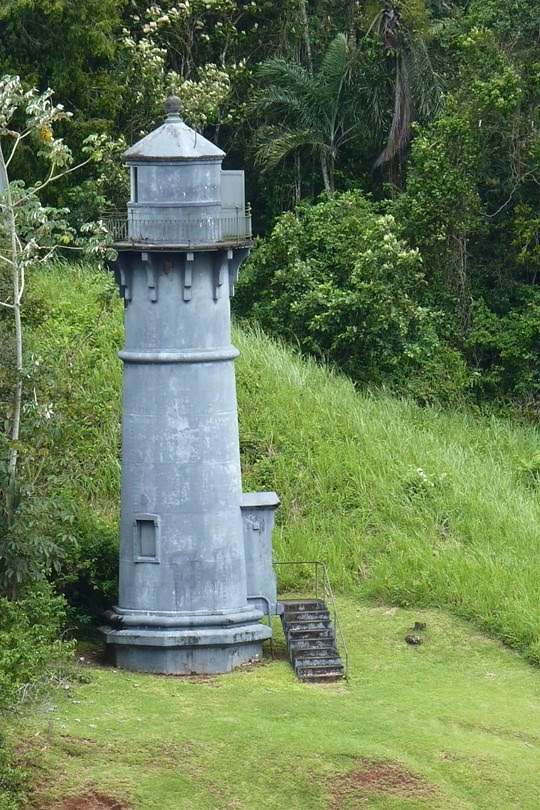 Lighthouse, Built in 1914, at Panama Canal & Chagres River in Panama by Joseph Hollick