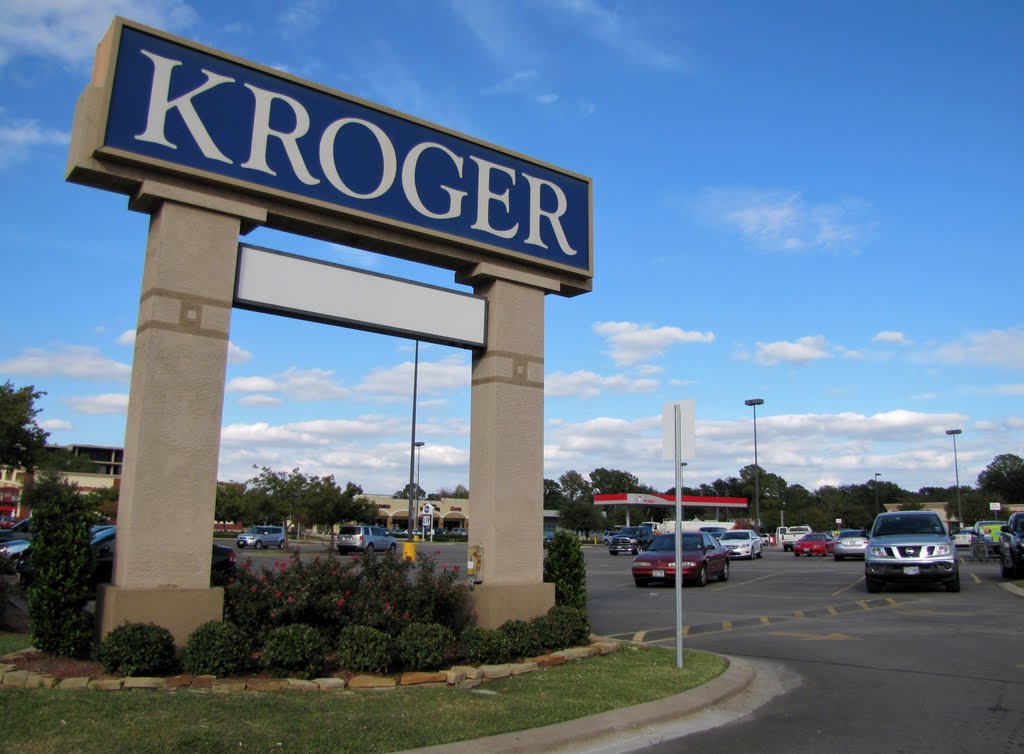 Kroger (signage) by WOLFGANG HOUSTON WEST