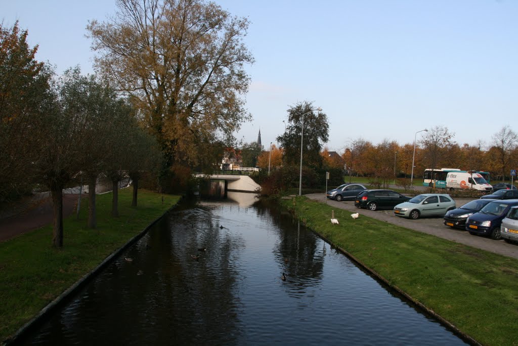 CK vanaf de Pierebaanbrug, Monnickendam. by Carl030nl