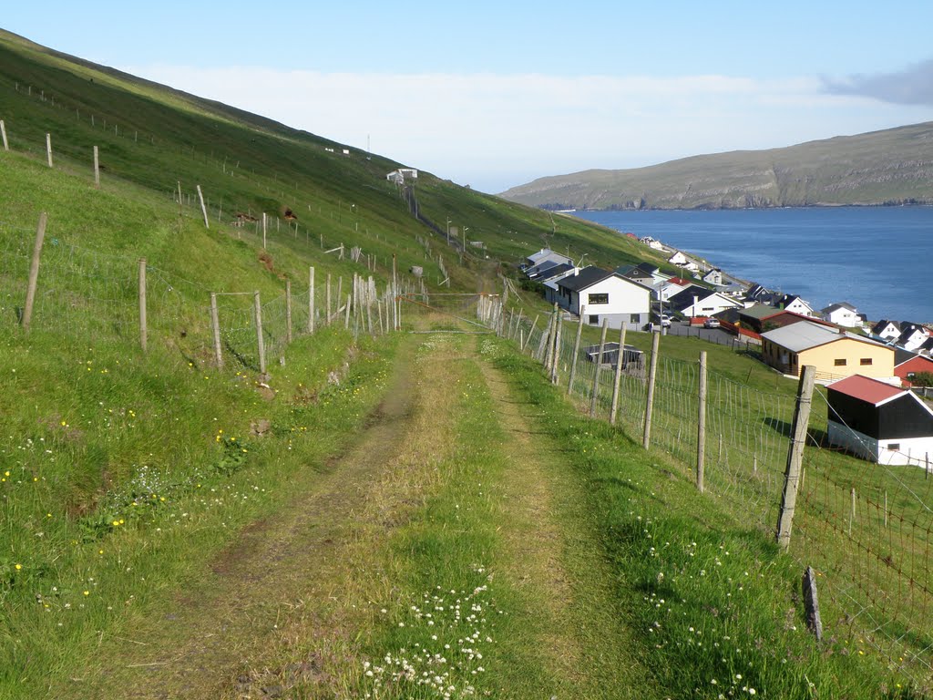 Í Toftaryggjum, Vágur, Suðuroy, Faroe Islands - Føroyar by Eileen Sandá