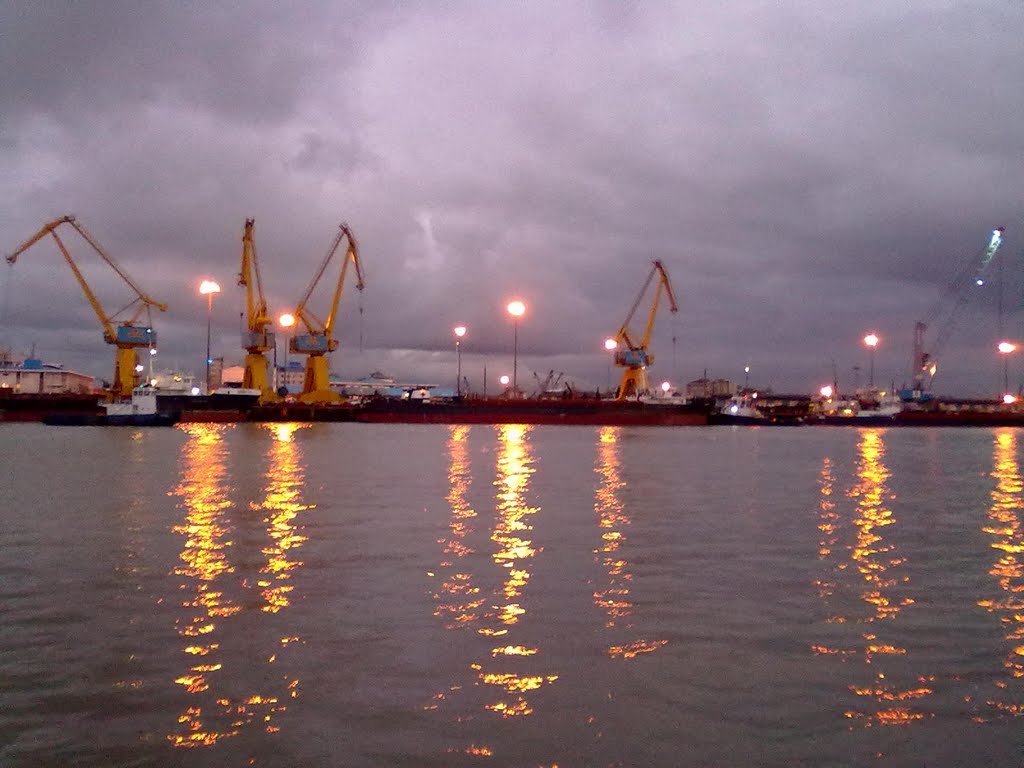 Anzali Port, South of Caspian sea by Nosrat Raad