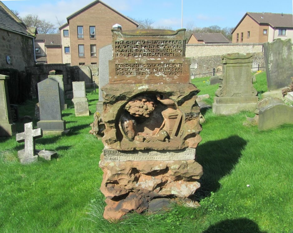 Unusual Headstone by terrygilley