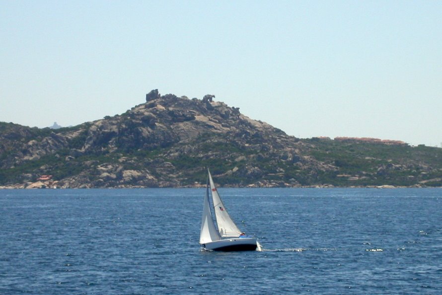 CAPO D'ORSO FROM THE SEA by piero belforte