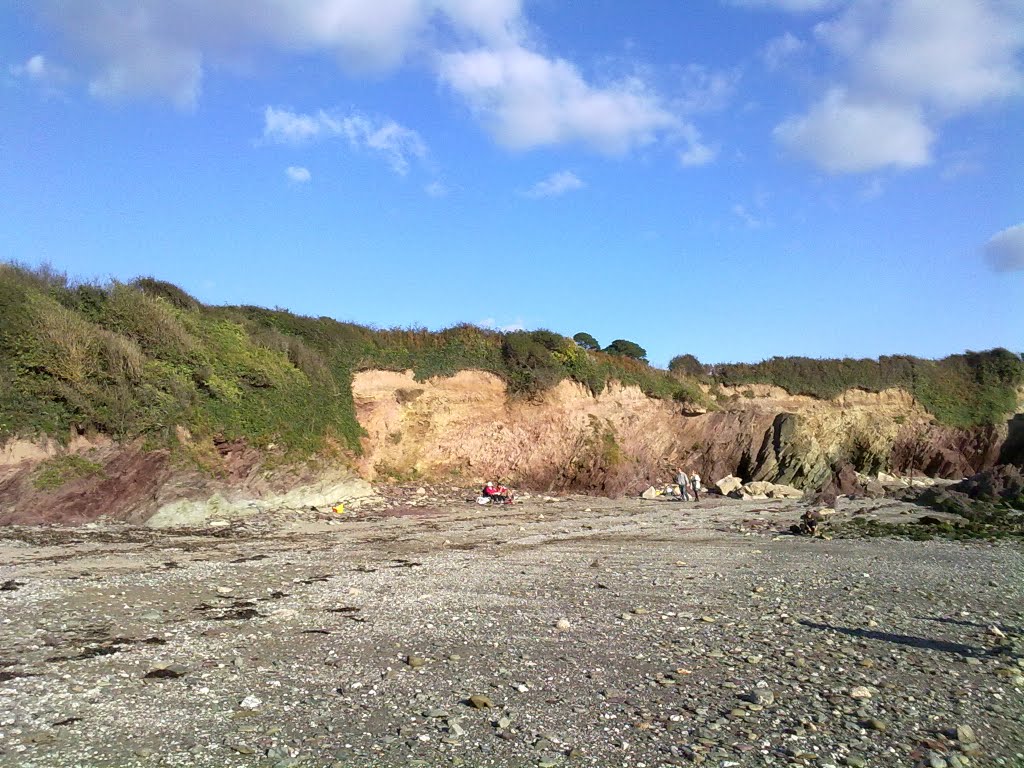 Talland bay looking east by baldybill