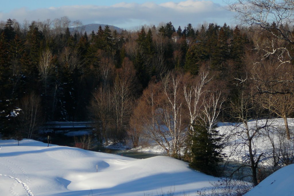 Rivière Ferré sur le Golf Royal Québec by Jean-Pierre Adam