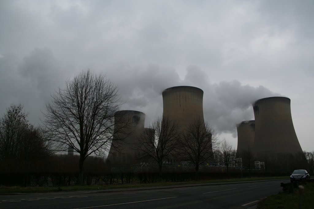 Drax power station by Bluedoor