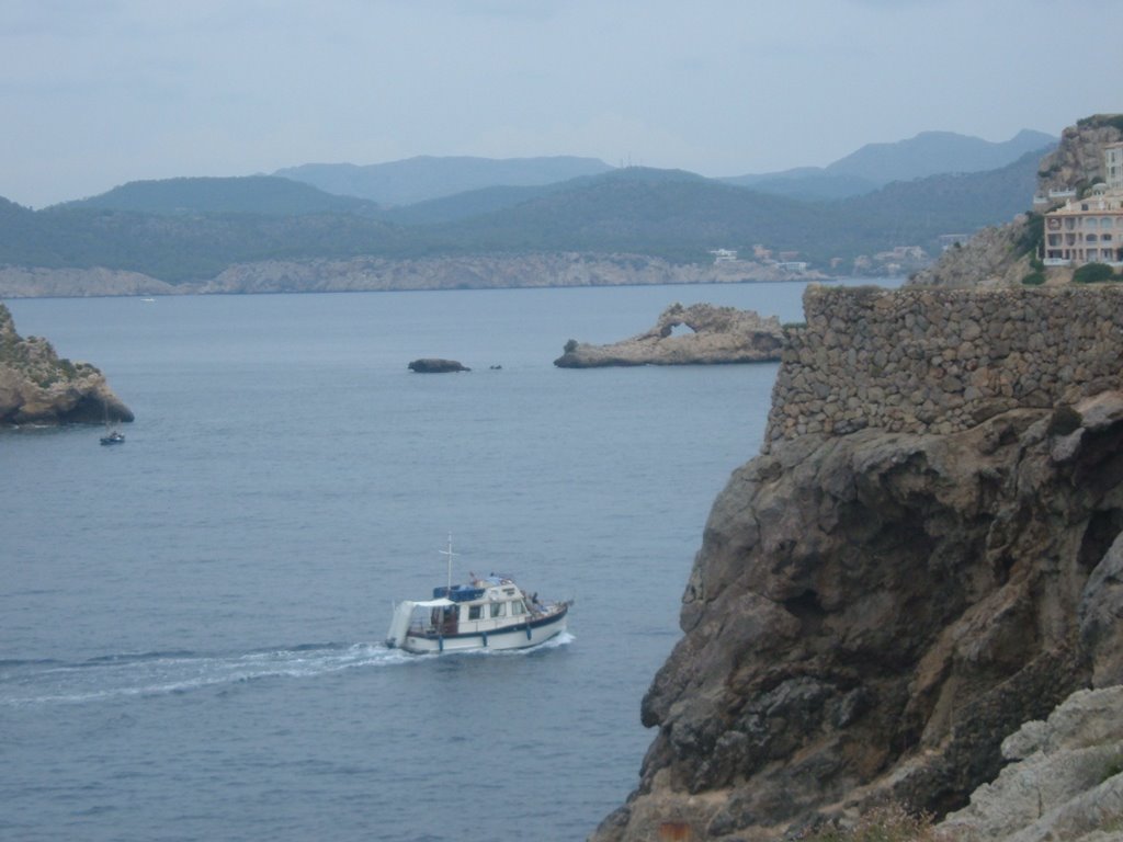 View from hill of magaluf by clux07