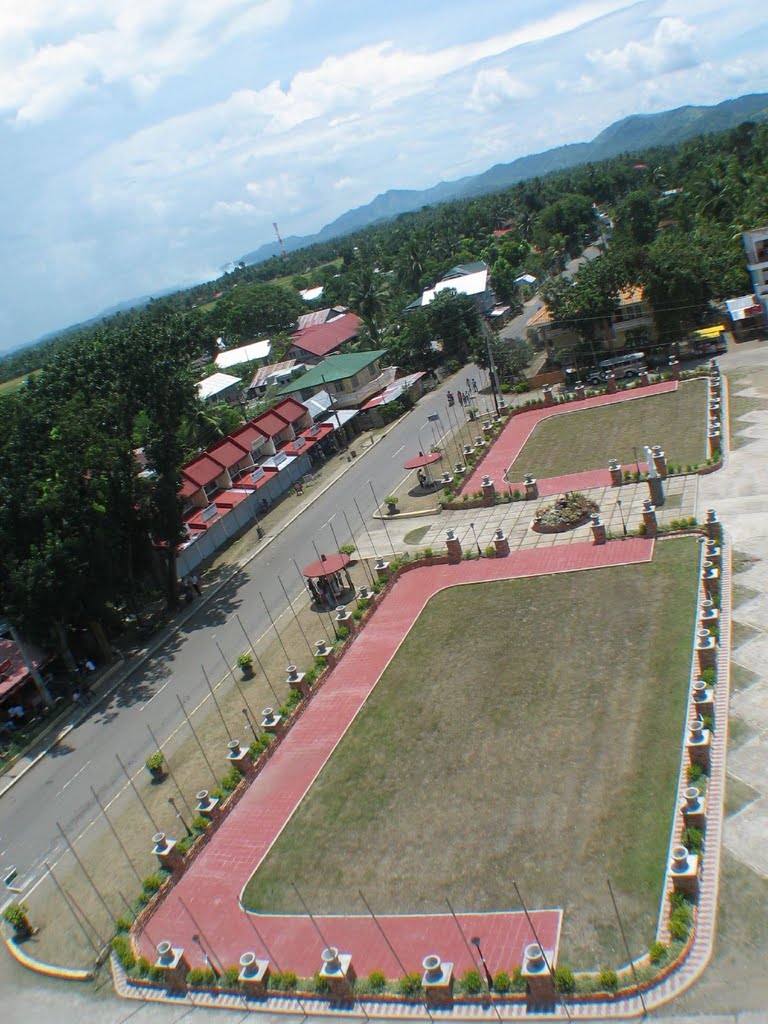 Pan-ay Plaza from the Bell Tower by jedsum