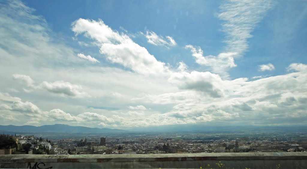 View over Granada by sunmaya