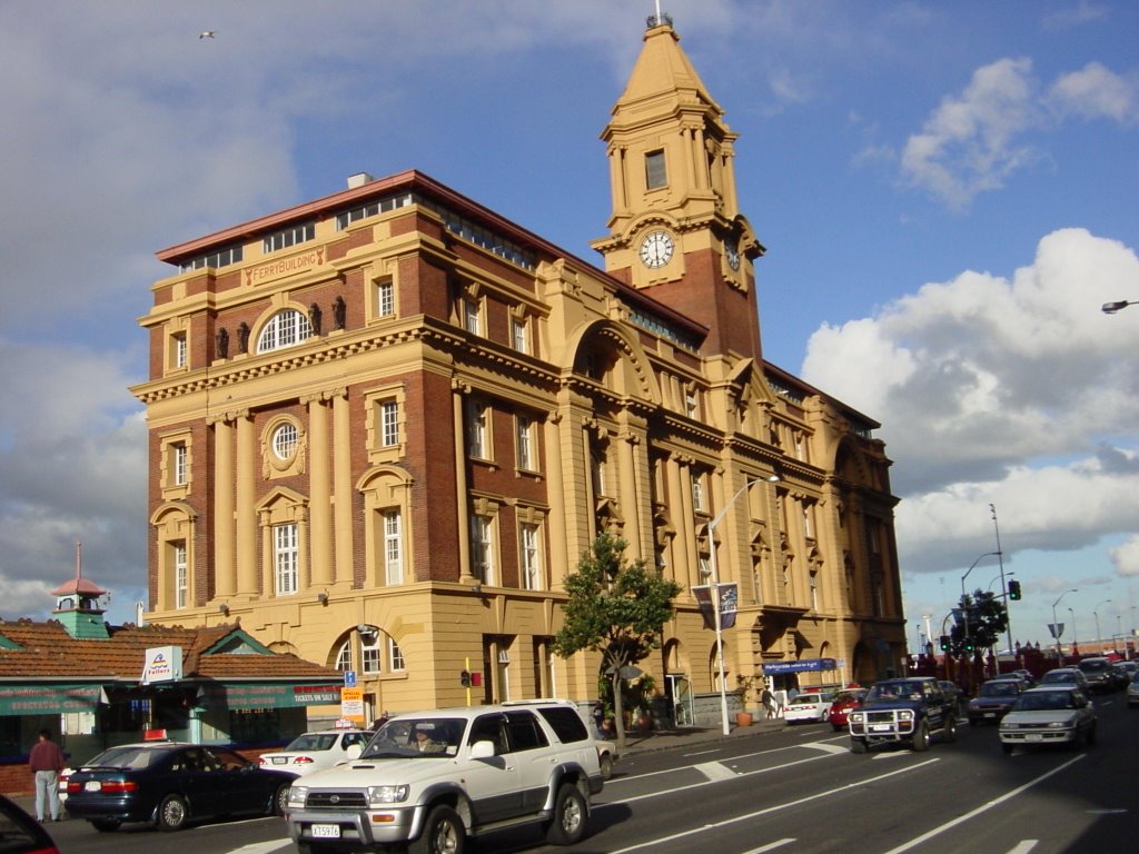 Ferry Building Auckland New Zealand by Gabriel Poblete