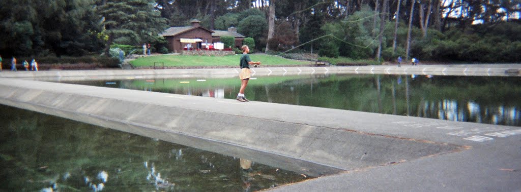 Flycasting pools at Golden Gate Park by pandas_paw