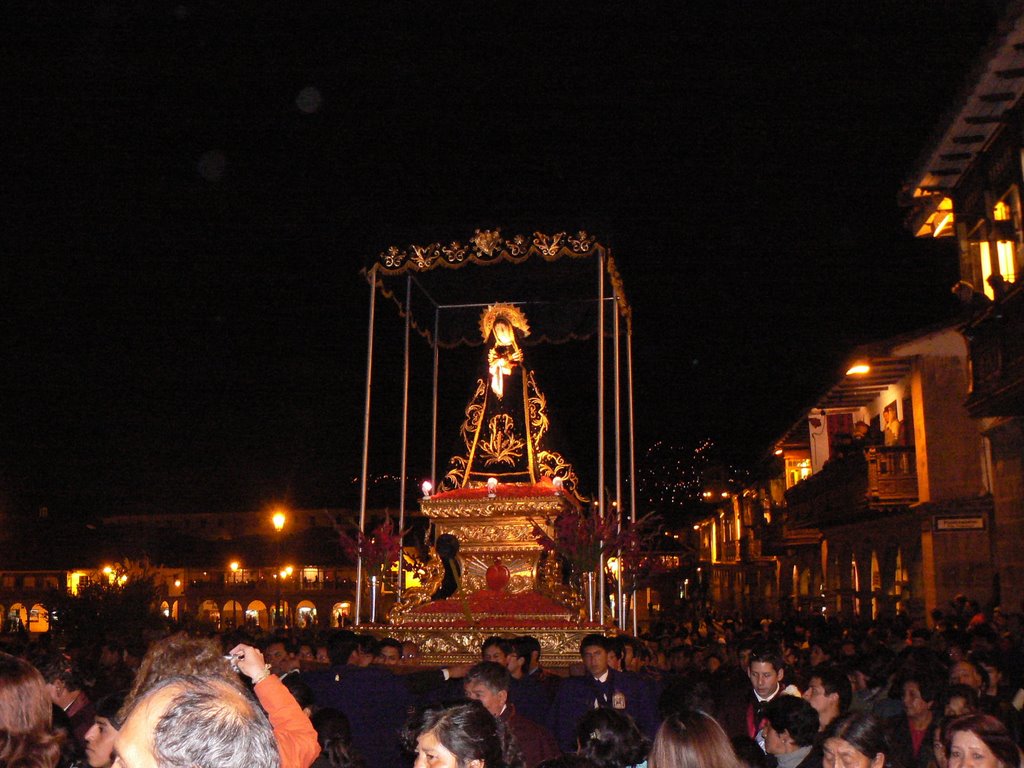 Cusco, Plaza De Armas, Good Friday by Nicola e Pina Peru