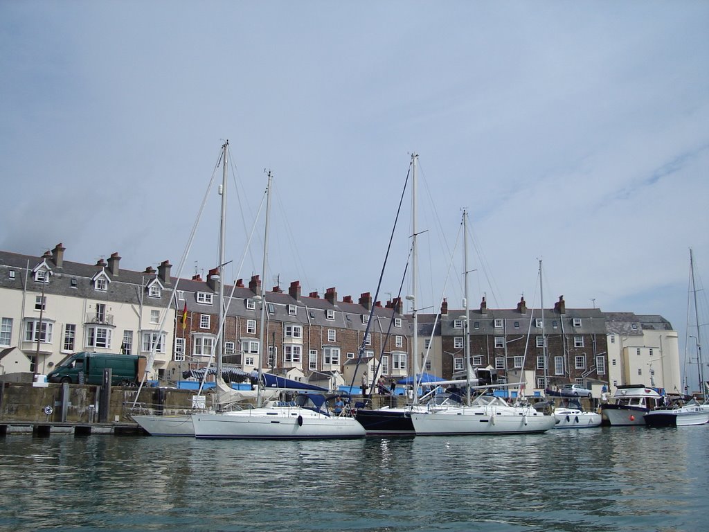 Weymouth Harbour by Ágota Halász