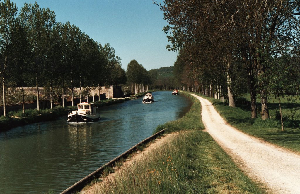 Le canal à Fleurey by G.Rosette