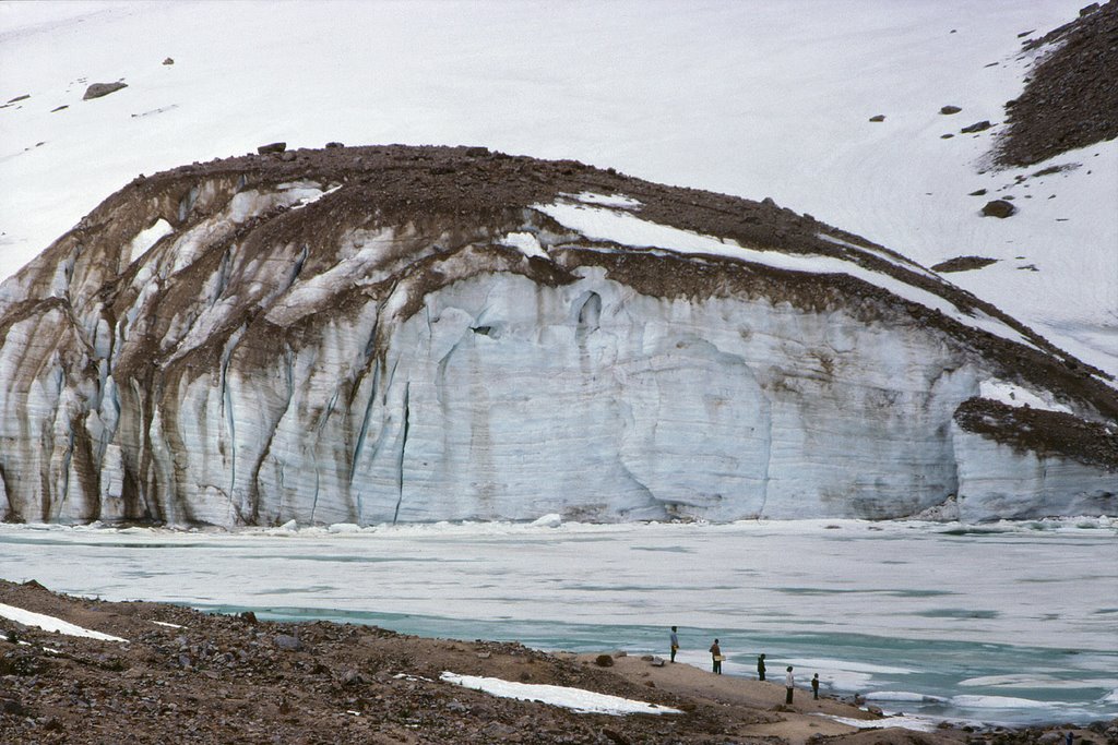 Angel lake glacier in 1981 by dmcguirk