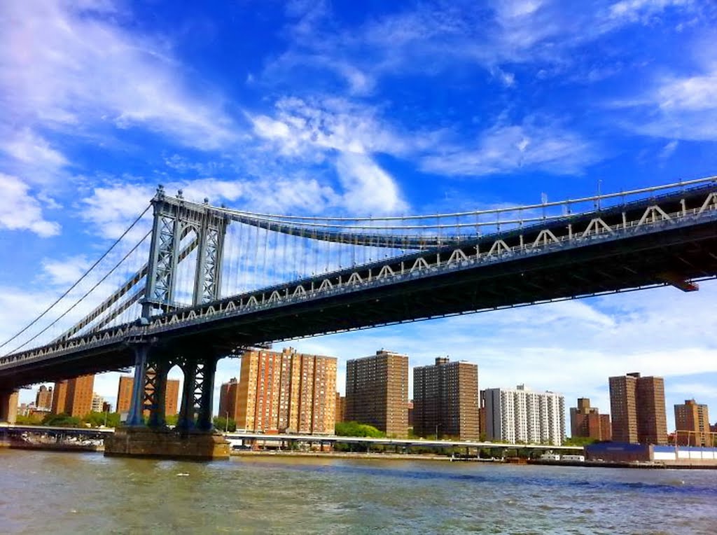 Manhattan Bridge, New York City - ngockitty by Ngo Minh Truc