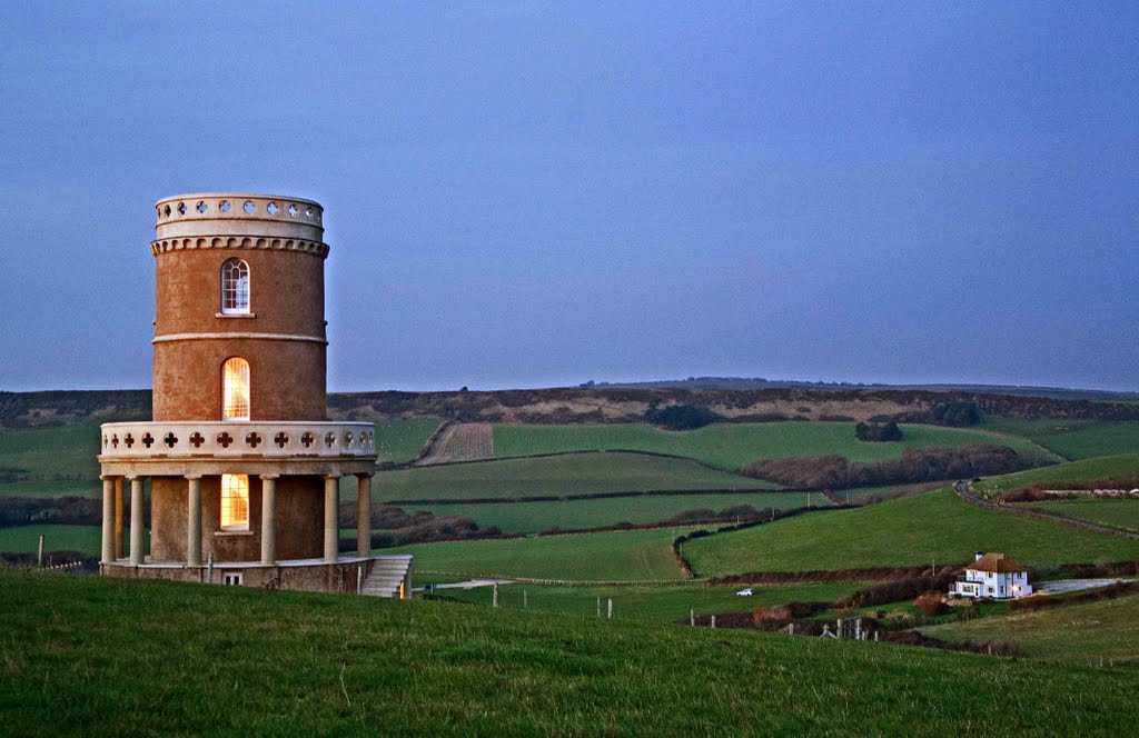 Somebody is Home in the Clavell Tower by Sophie Morse