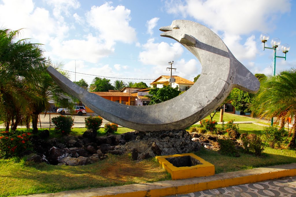 Praça central de Tibau do Sul by Wilson Alcaras