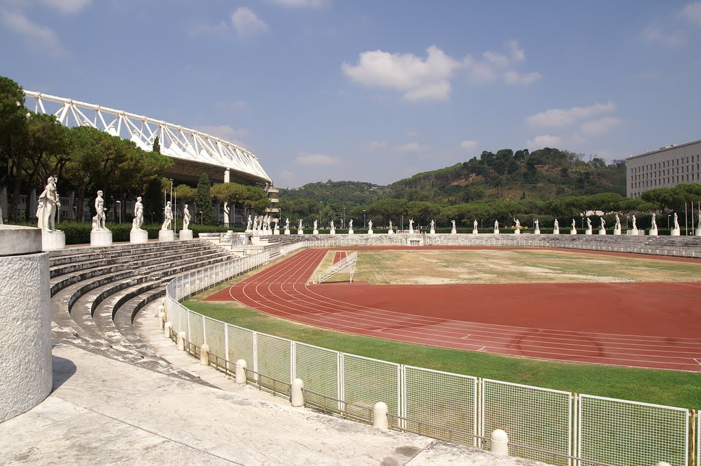 The Stadio dei Marmi by Lisbeth Milo-Sydow