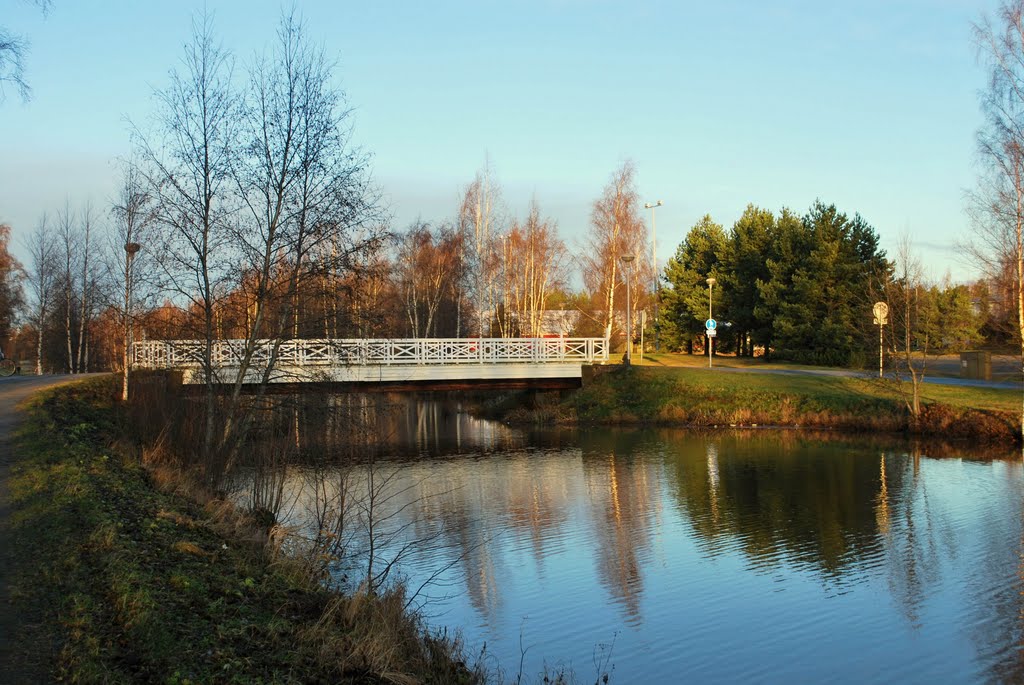 Bridge over canal - Kokkola by @.tregubov