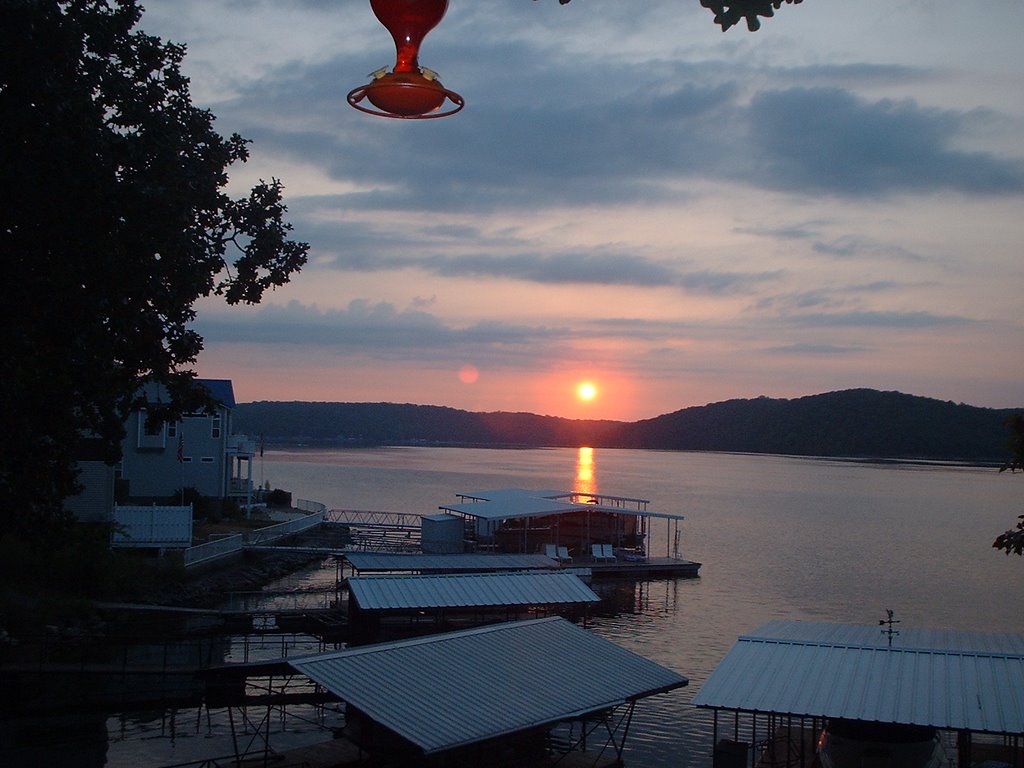 View of sunrise Lake of the Ozarks by Randys photos