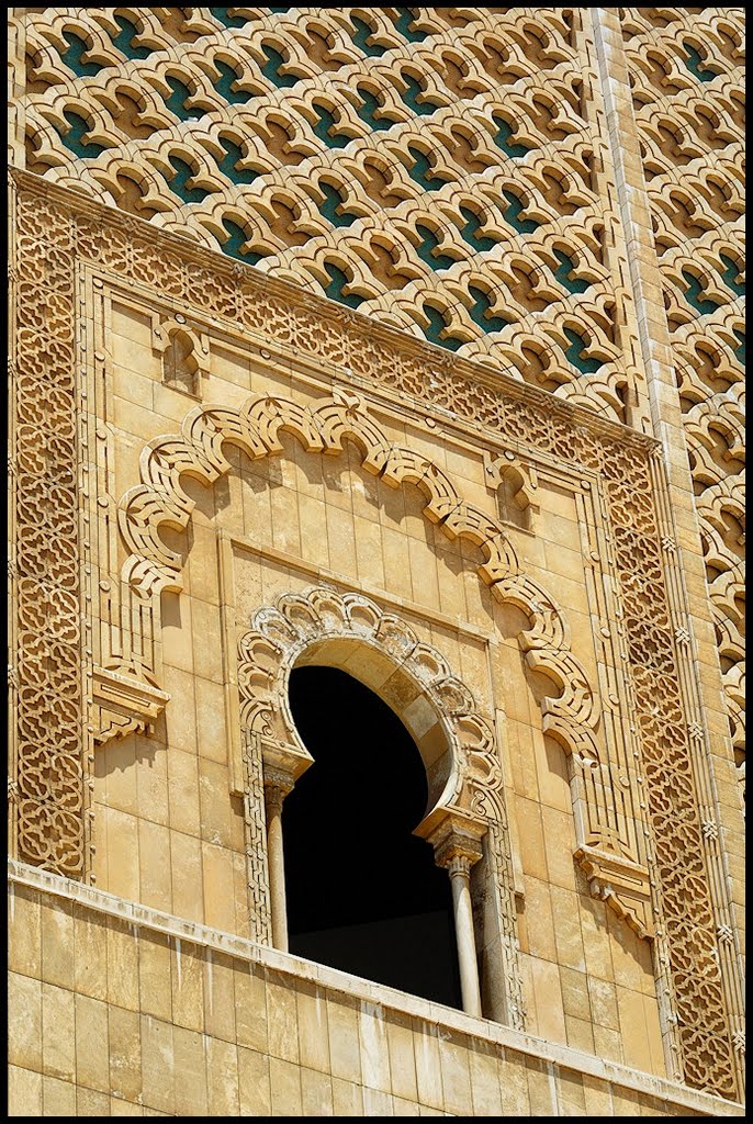 Mosquée Hassan II by Jean-Pierre Roche