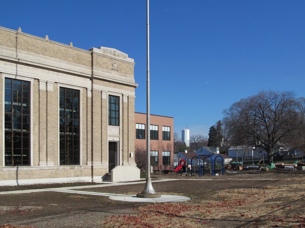 2011, Wright View, Dayton, OH, USA - Wilbur Wright school construction by Richard Cope