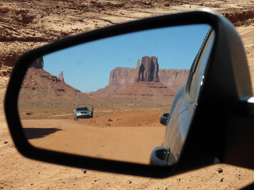 Monument reflection by Josef Beran