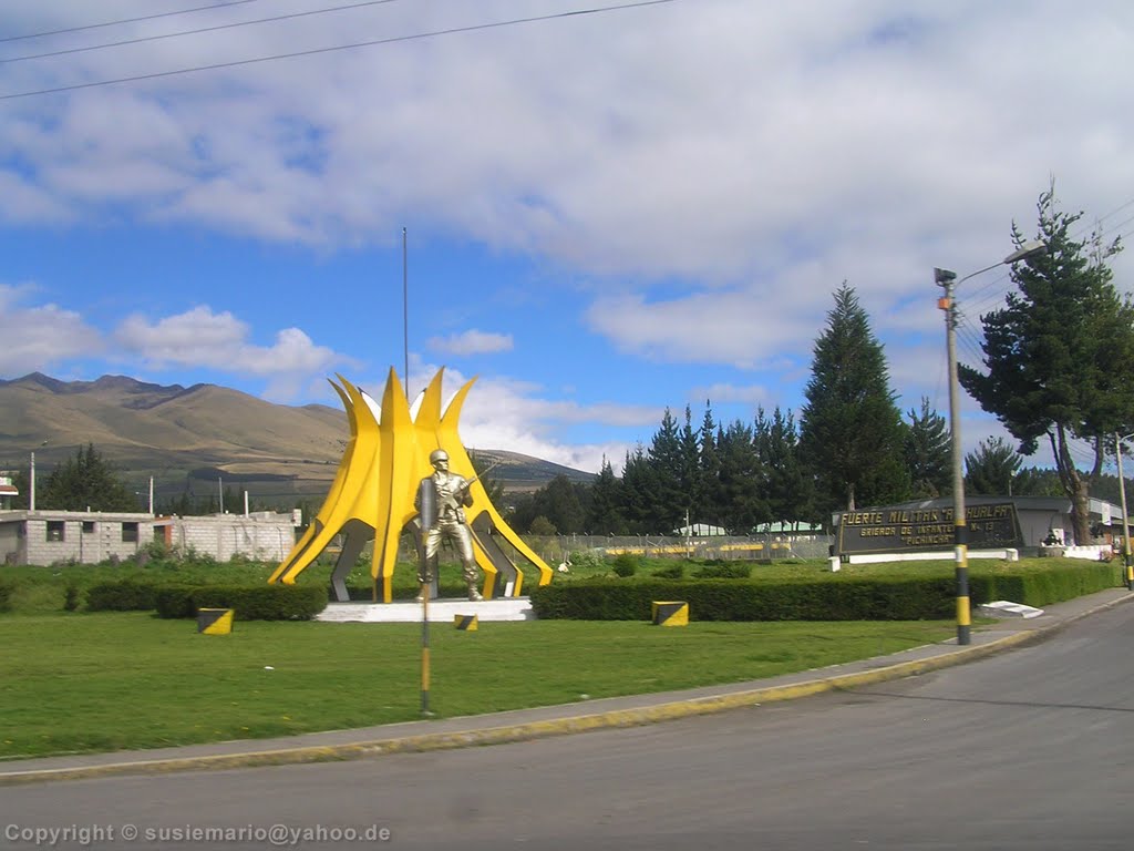 Ecuador > Pichincha > Army base: "Atahualpa" by ♀+♂ : S&M  :  S + M = ♥²