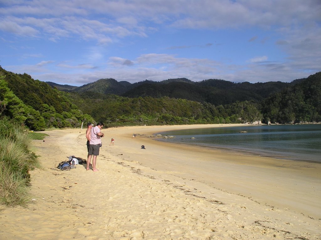 Beach in Anchorage Bay / Abel Tasman Nationalpark by MatthiasH