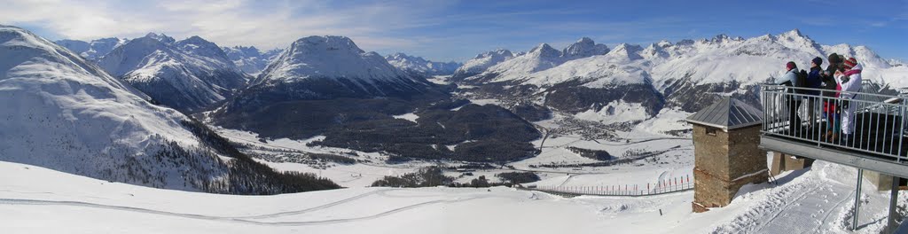 Bergstation auf Muottas Muragl by Volker Giraud