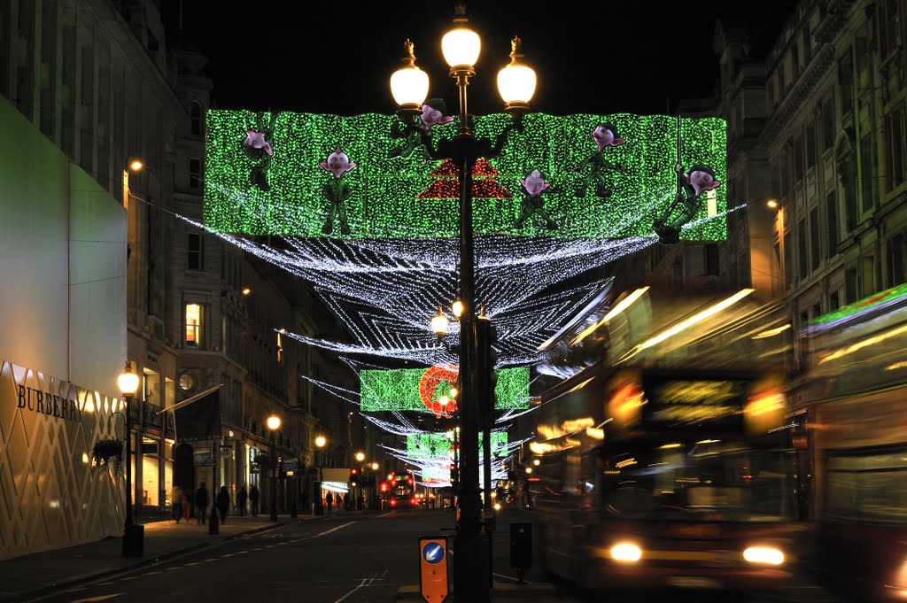 Regent St Lights by Nick Weall