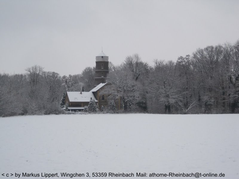 Wasserturm Rheinbach Winter 2010 by athome Rheinbach (Ma…