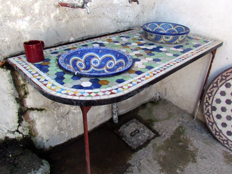 Zellij handicraft. Morocco. Fez. by Linda De Volder