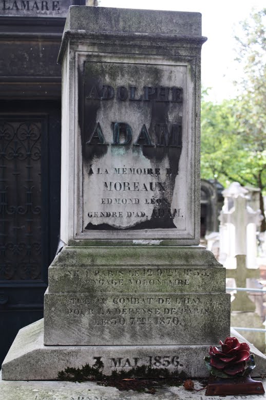 Tomb of Adolphe Adam by mattgirling