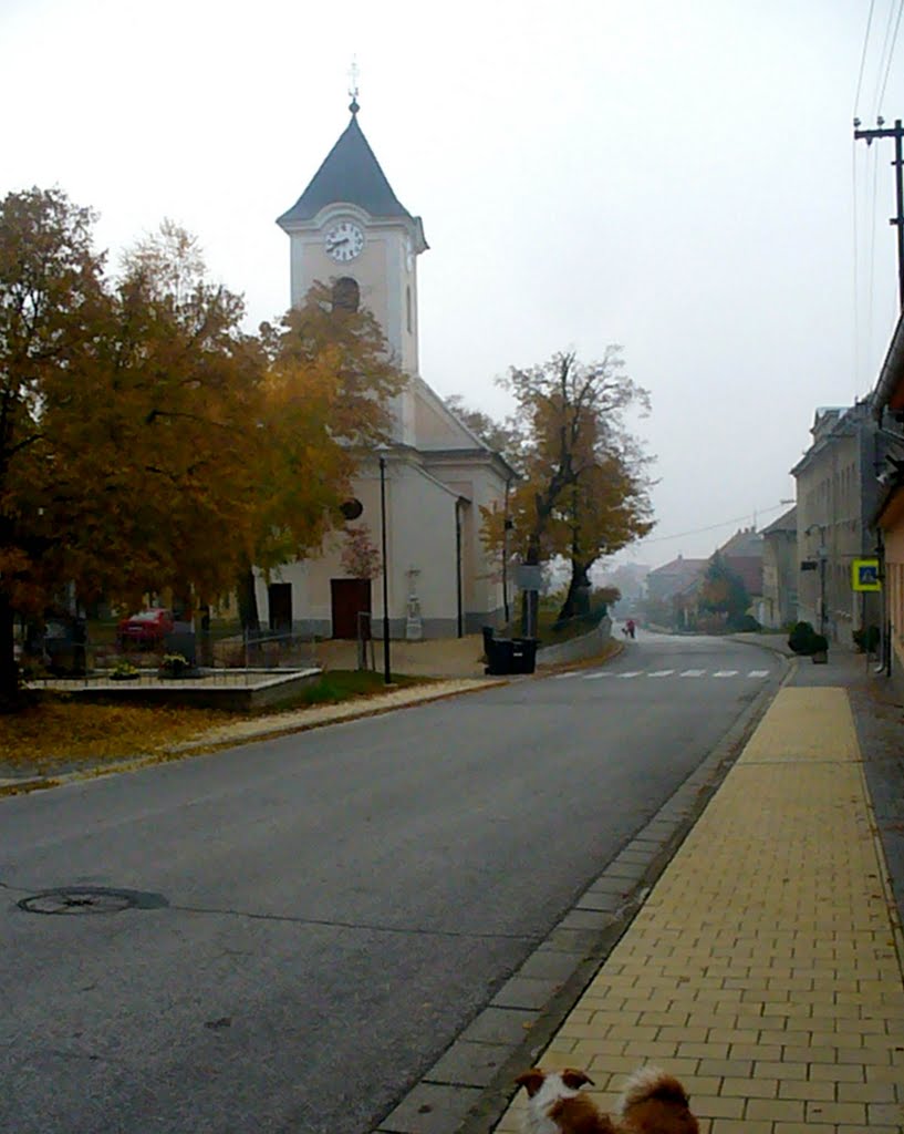 Kostel v Šakvicích - 3.11.2011 by Robin - psí turista