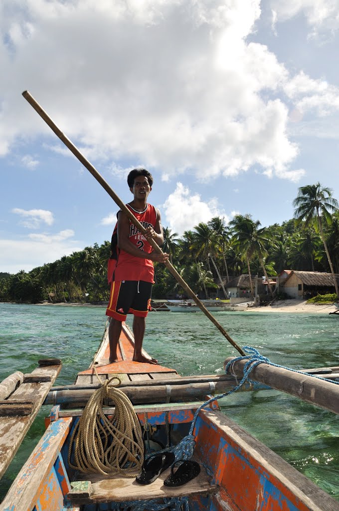 San Antonio Island/Samar. Arriving by Wim van Kesteren