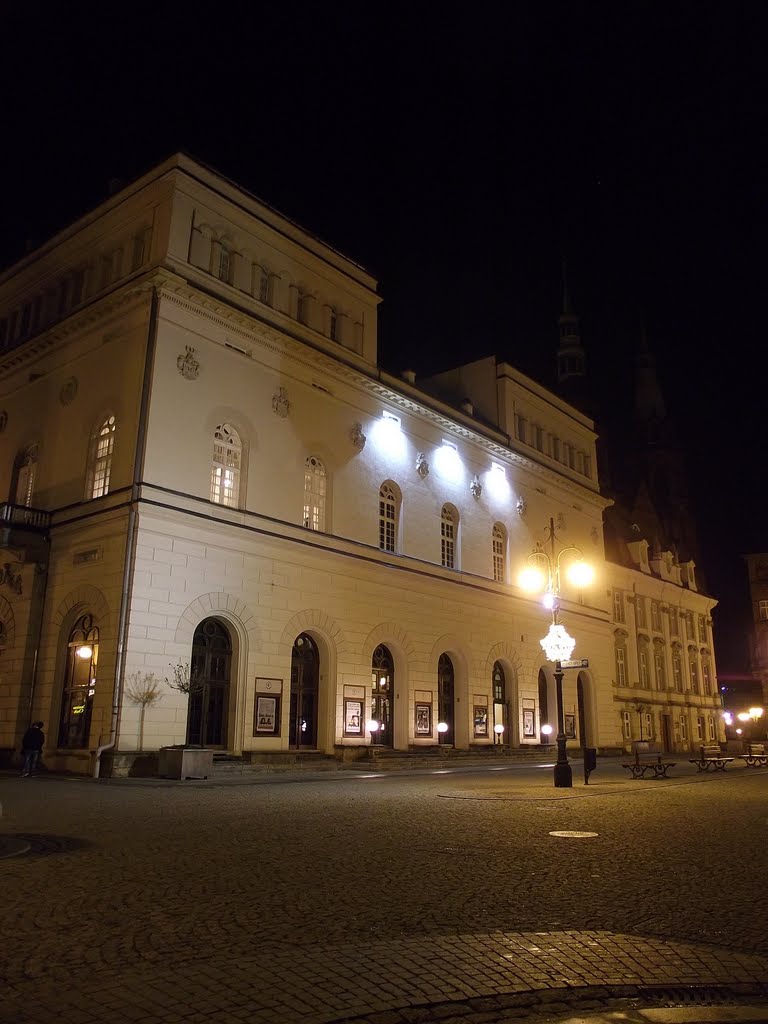 Legnica, Modjeska Theatre, Main Square by Paulina Bojanowska-B…