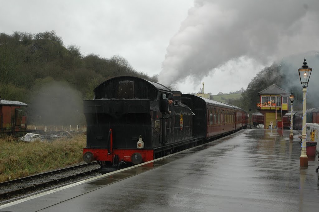 Approaching Bolton Abbey Station by stotty11