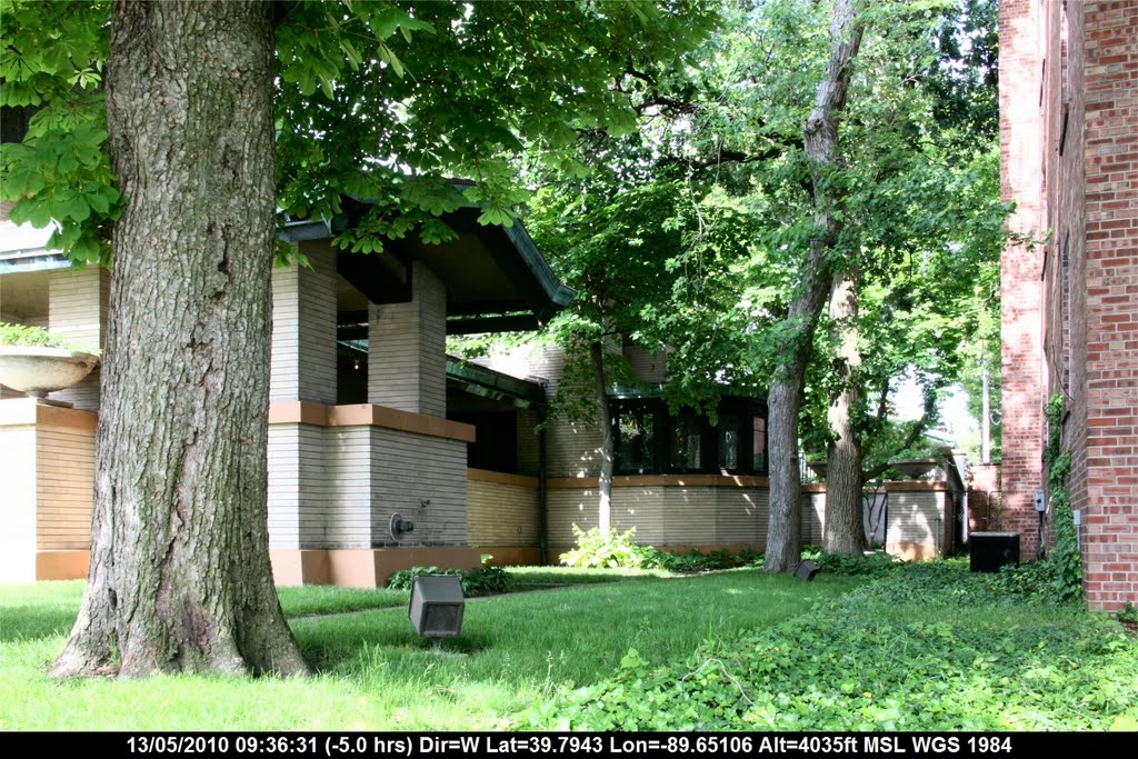 Route 66 - Illinois - Springfield - Dana-Thomas House by Frank Lloyd-Wright by Pierre Marc