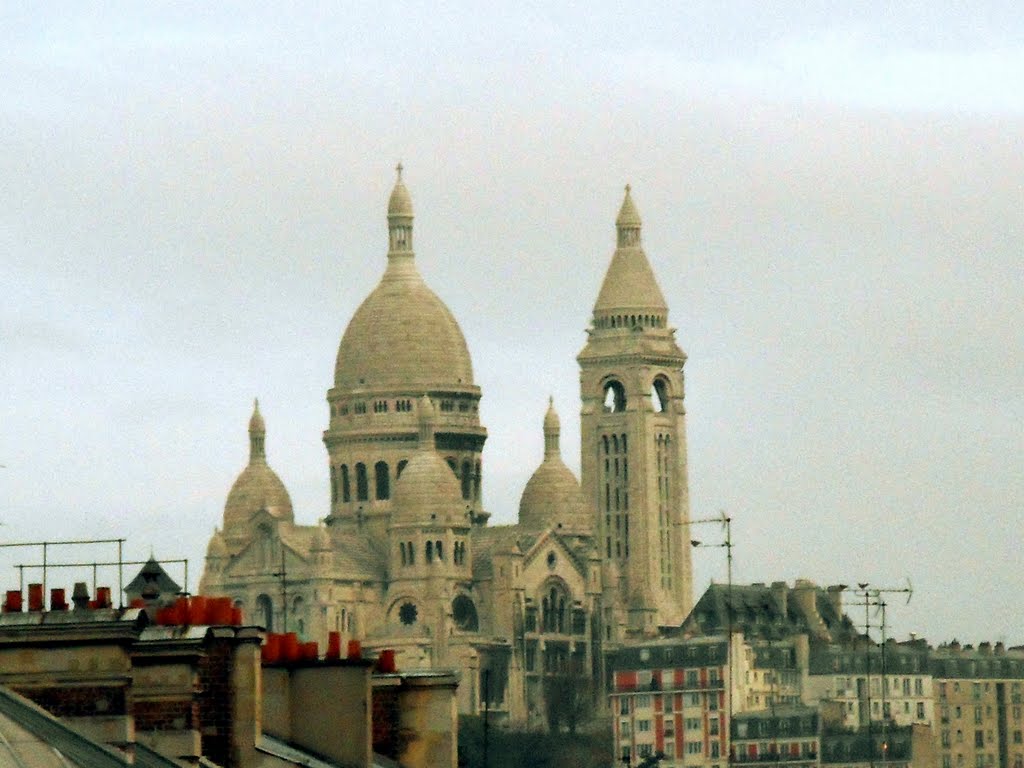 Le Sacré Coeur vu depuis l'Hôtel de l'Europe by Matopée