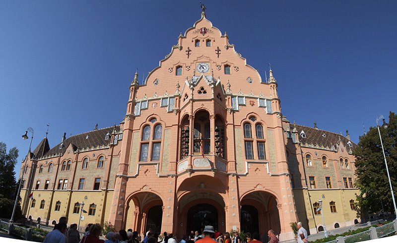 City Hall Of Kecskemét by András Czárt