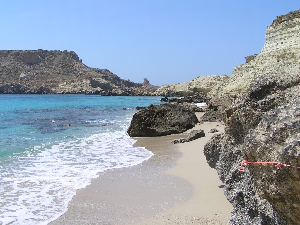 Beach near Lefkos by Jobaerends