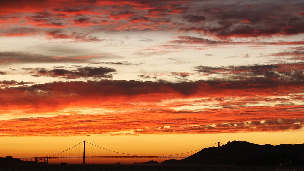 Golden Gate Bridge, view from Treasure Island 2011 by SeungBum Chung